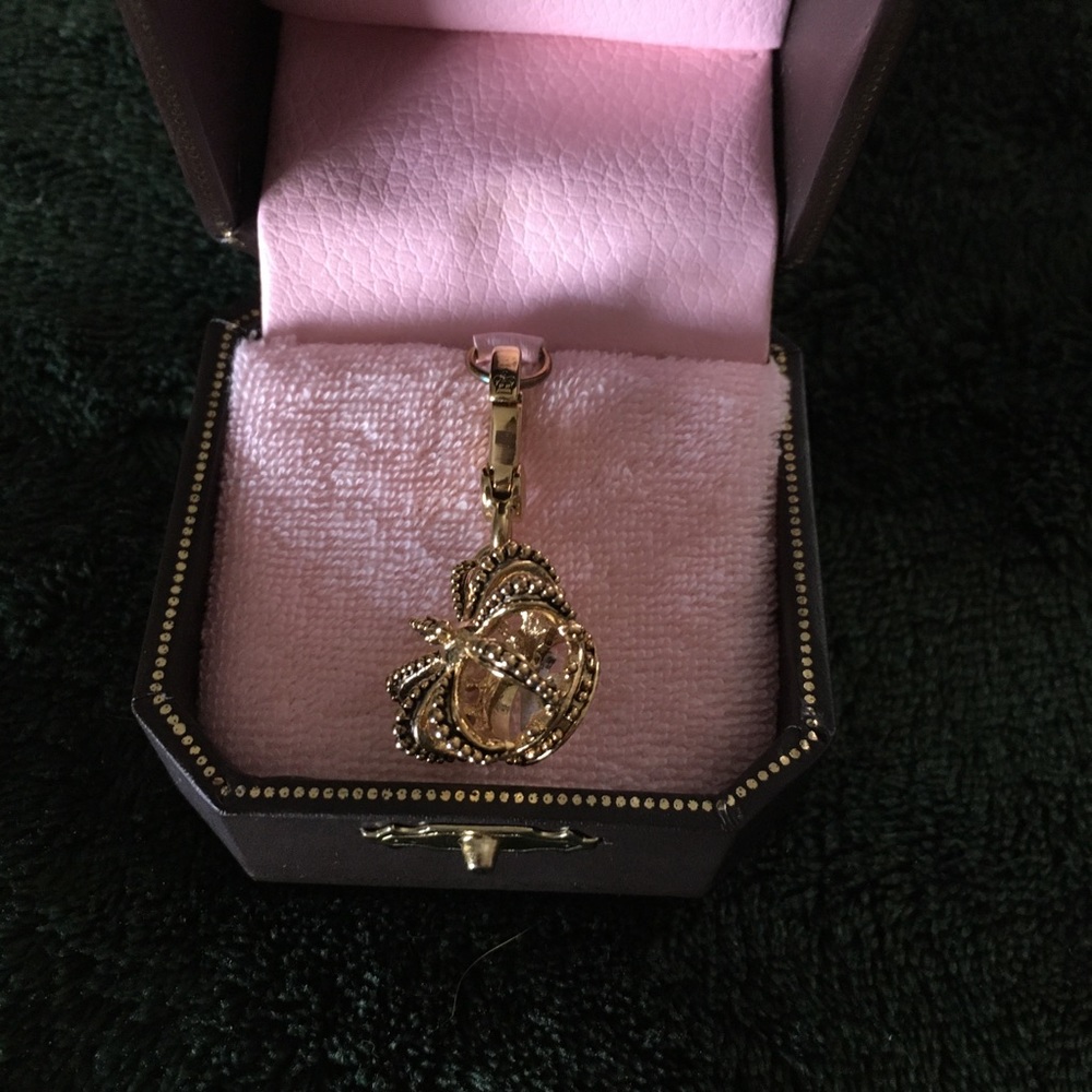 Juicy Couture gold crown charm!